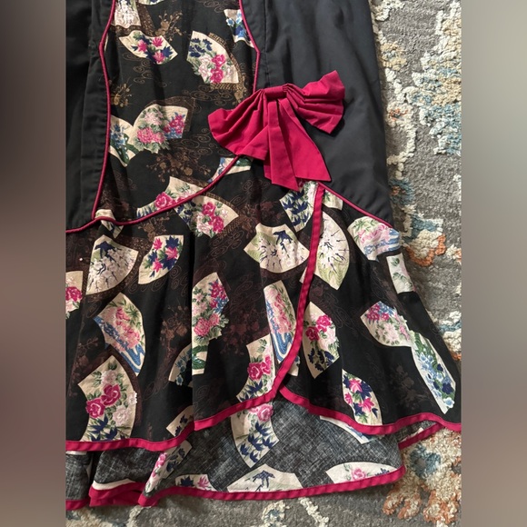 Vintage RM Hawaiian Floral Made in Hawaii Muumuu Dress Size L - Picture 12 of 13